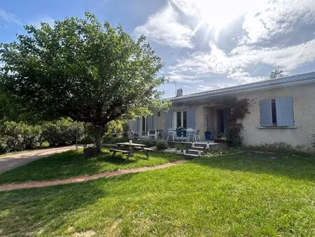 maison plain-pied rénovée vue vercors 1200 m2 + terrain constructible