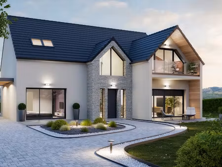 vente maison neuve 5 pièces 177 m² à la chapelle-gauthier (77720)  449 384 €