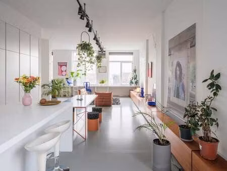 gentbrugge - architecturale en lichtrijke loft op een boo...