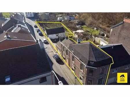 ensemble immobilier de 2 maisons + garage + terrain