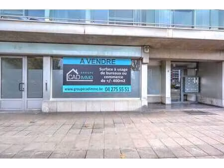 vente de société incluant un rez-de-chaussée commercial