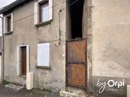 vente maison 3 pièces 43 m² montaigut-en-combraille (63700)