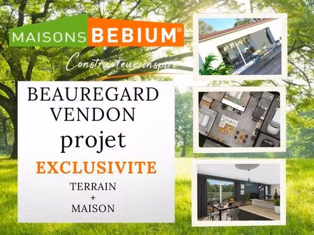 vente terrain à construire 365 m² beauregard-vendon (63460)