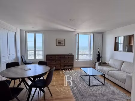 villerville - vue mer panoramique - appartement 3 pièces