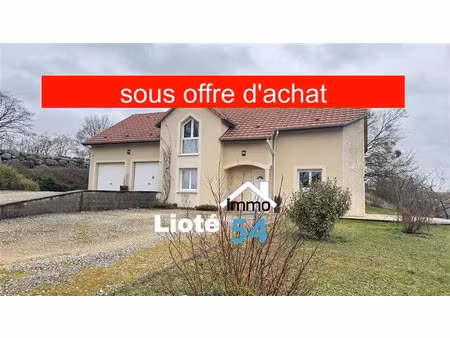 vente maison 141 m² à germonville (54740)  275 000 €