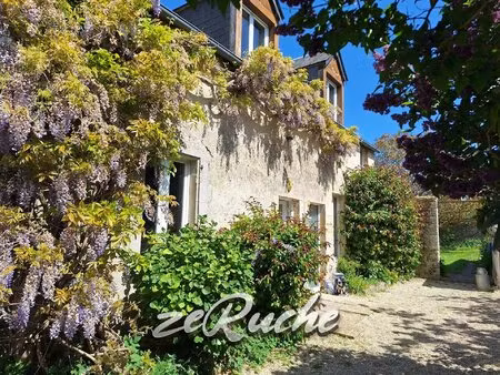 maison de charme ! – terrain détachable – saint-vigor-le-grand intra by-pass
