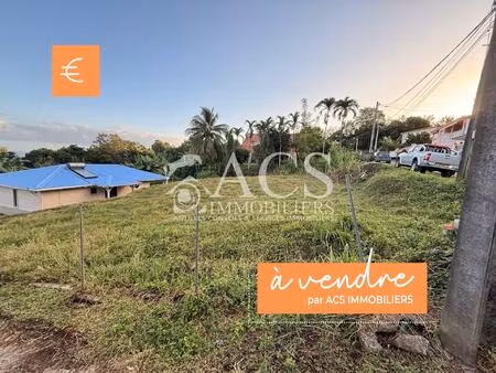 terrain à vendre  secteur calme - sainte-marie