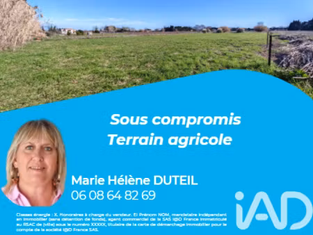 vente terrain 3007 m² torreilles (66440)