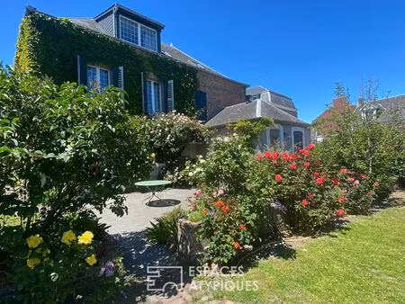 maison de maitre avec dépendances au centre de cayeux sur mer