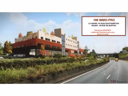 à louer - cellules professionnelles neuves - sud iii rouen