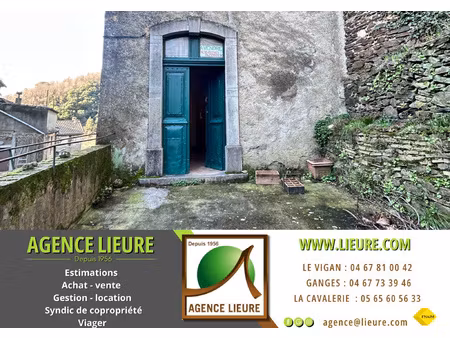 en cévennes  maison de village à rénover  à vendre