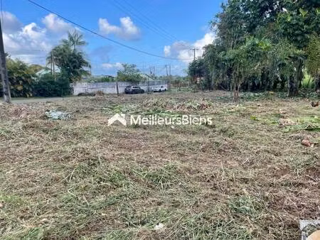 terrain constructible viabilisé à vendre