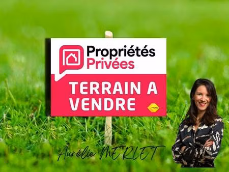 terrain constructible viabilisé à vendre