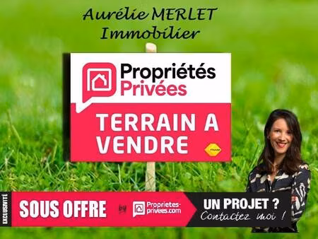 terrain constructible viabilisé à vendre