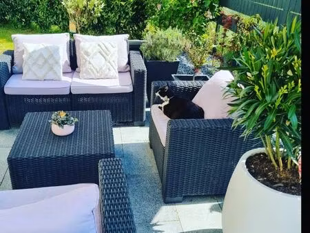 appartement 4 pièces – 90 m² avec jardin et garage – secteur frontalier