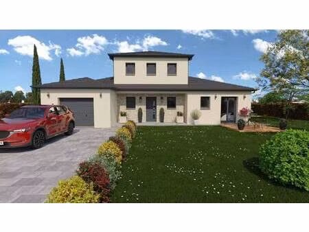 terrain avec maison neuve à vendre