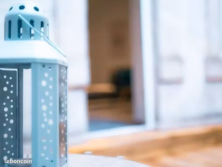 t2 meublé + cour extérieu