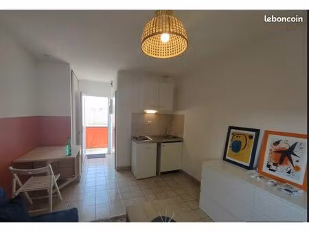 studio meublé libre