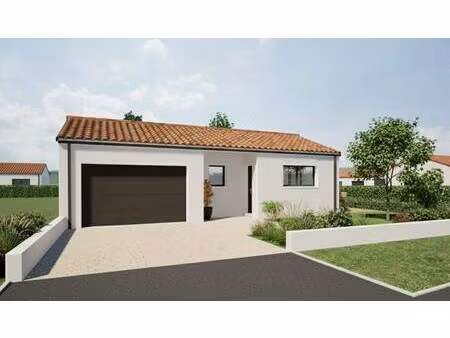 terrain avec maison neuve à vendre