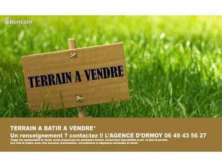 terrain 320 m² ballancourt sur essonne