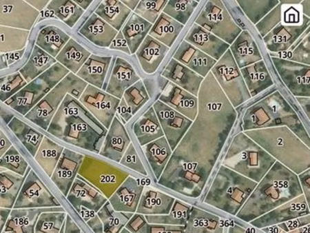 terrain plat village