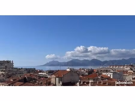 cannes banane penthouse dernier étage vue mer