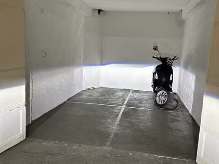 ◊ box moto/scooter sécurisé - nice carras/ferber - 58 euros cc ? co-location garage sous-s