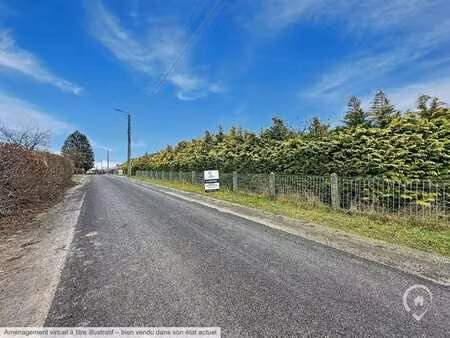 superbe terrain 4 980m² avec plus de 60m de façade à ronzon