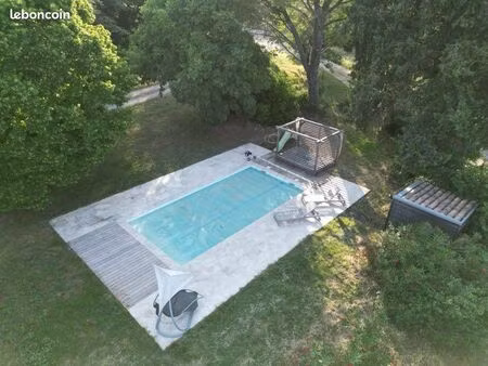 maison avec studio et piscine