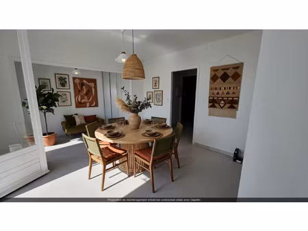 montpellier t3 bis lumineux de 66m2 avec balcon et vue dég