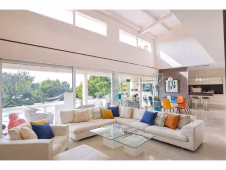 cannes croix des gardes - villa contemporaine avec piscine e