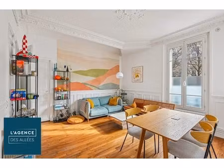 allees gambetta / superbe 3 pieces traversant