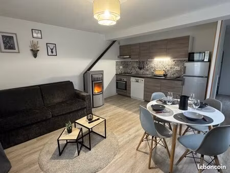 maison meublée t2 avec terrasse