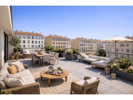 vente appartement 2 pièces 60 m² toulon (83000)