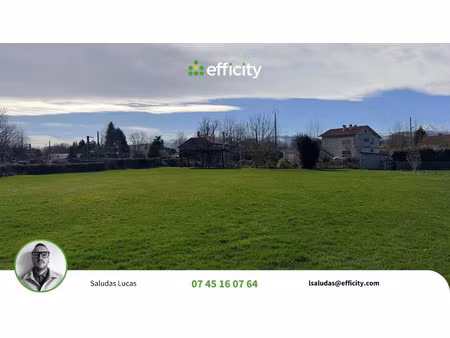 vente terrain 2000 m² à capvern les bains (65130)  38 500 €