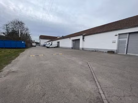 mutzig - entrepôt 351 30m² - porte sectionnelle motorisée
