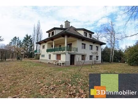 secteur lac de vouglans (39 jura)  à vendre grande maison d’architecte sur 5236 m² de terr