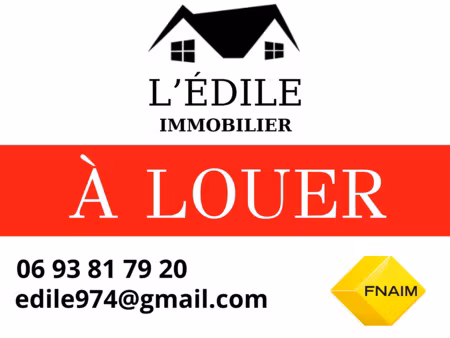 a louer : appartement t3 + jardin