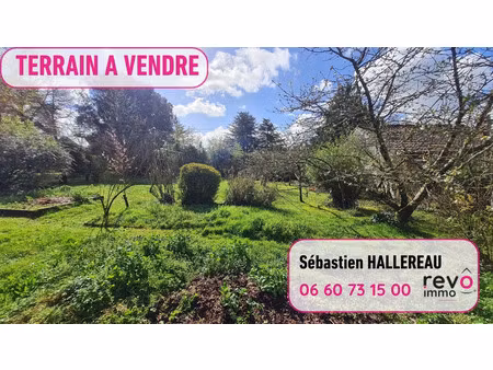 vente terrain 495 m² mauves-sur-loire (44470)