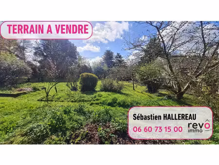 vente terrain 496 m² mauves-sur-loire (44470)