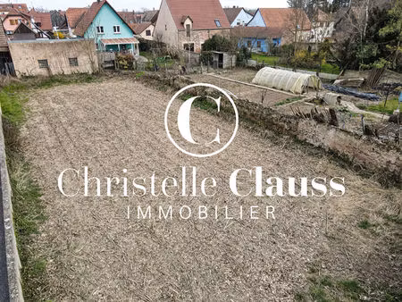 vente terrain 775 m² meistratzheim (67210)