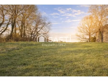 vente terrain 1727 m² à saint-cirq (82300)  39 000 €
