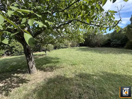 vente terrain à batir 753 m² à la rouvière (30190)  118 800 €