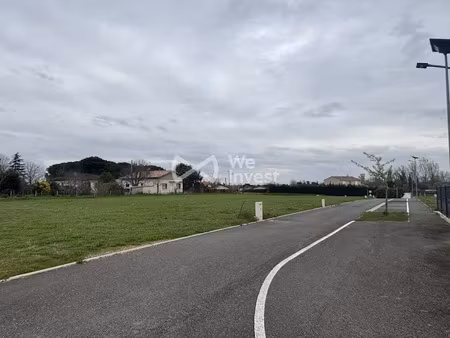 vente terrain 798 m² à verdun-sur-garonne (82600)  87 000 €