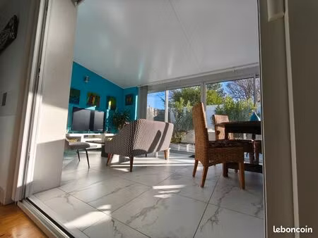 maison de plain-pied et jardin pour 2 personnes