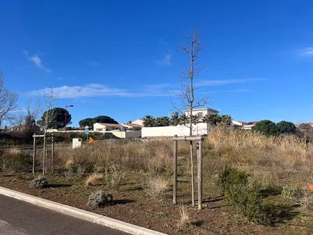 vente terrain 350 m² à saint-thibéry (34630)  109 000 €