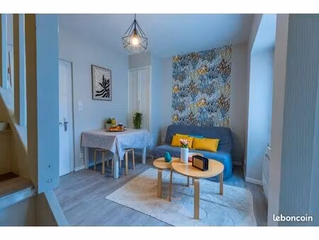appartement meublé 27 m² - idéal étudiants ou travailleurs