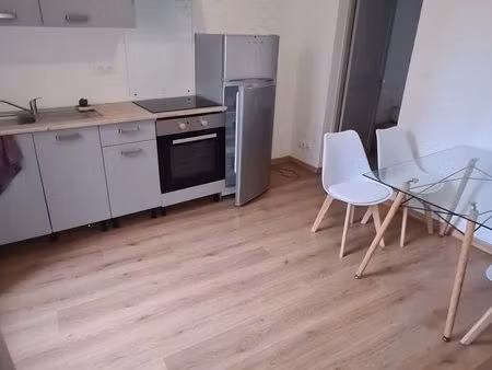 t2 meublé 27 m² rdc avec jardin + parking – ussel – 450 eau comprise