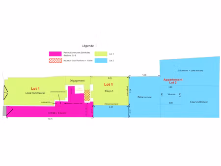 vente locaux professionnels 206 m² à bagnères-de-bigorre (65200)  230 000 €