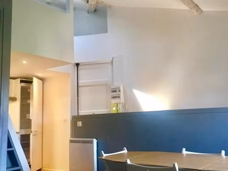 grand studio en duplex meublé